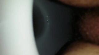 Hairy wife shitting in toilet On shittytube