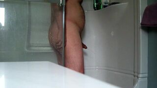 Pissing and Shitting in Bathtub