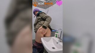 Naughty Ashram Sink Shit Cum - video 2, ScatKings.com Scat Porn 4 ScatKings.com Scat Porn