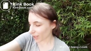 Outdoor Pooping Selfie From Teen, ScatKings.com Scat Porn 4 ScatKings.com Scat Porn