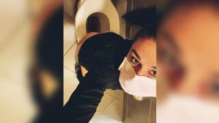 espresso diarrhea at work - sexy brunette, ScatKings.com Scat Porn 2 ScatKings.com Scat Porn